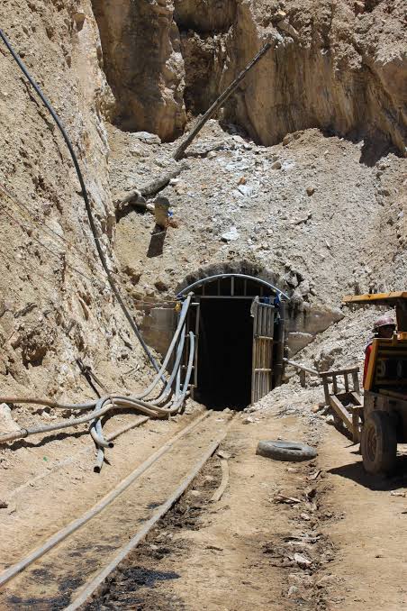 Entrance to Cerro Rico mine